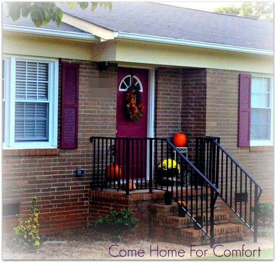 Decorating the Front Porch For Fall Come Home For Comfort