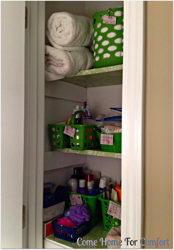 Hall Closet Organization Come Home For Comfort