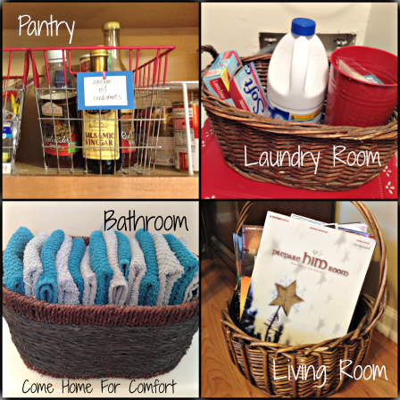 Organizing With Baskets Come Home For Comfort