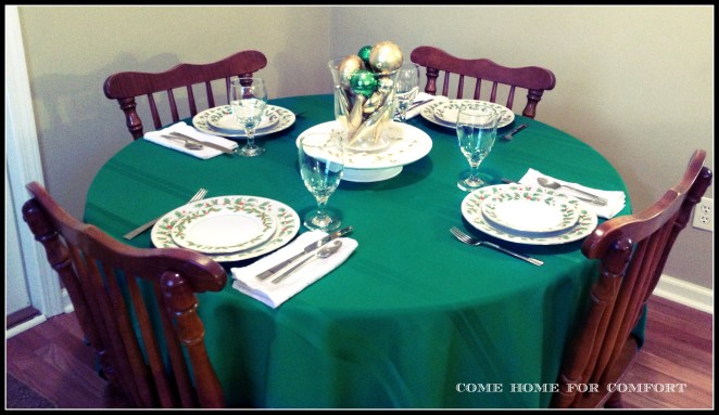 traditional christmas setting come home for comfort 3