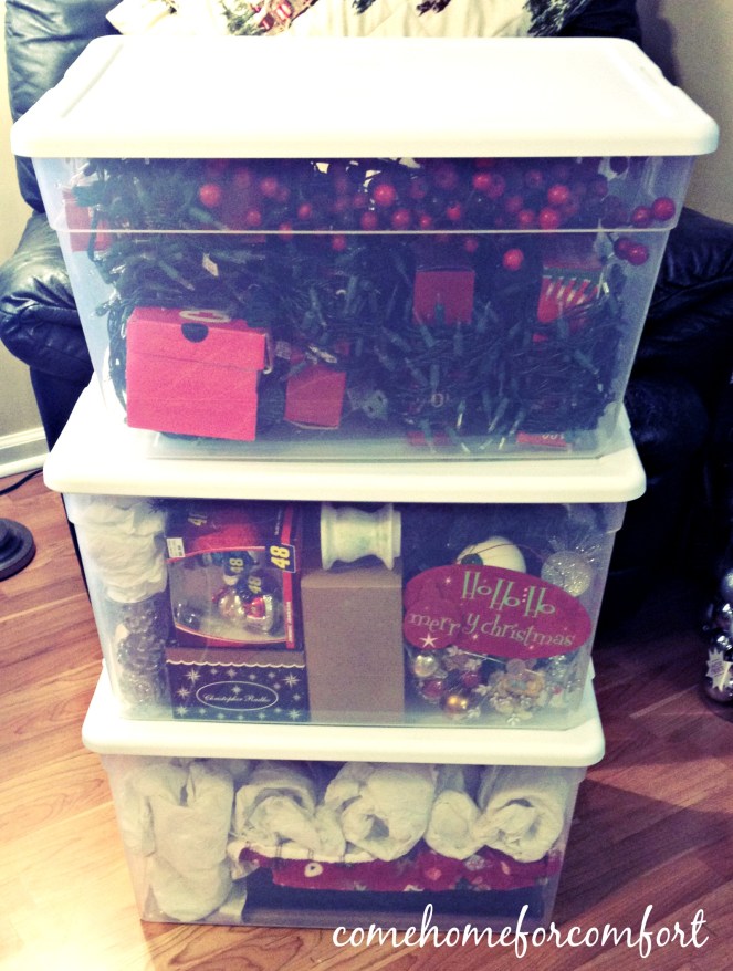 organized christmas decor come home for comfort