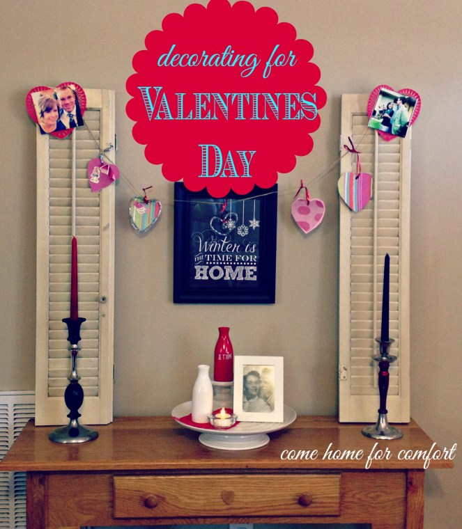 decorating for valentines day