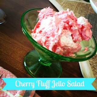 Cherry Fluff Jello Salad