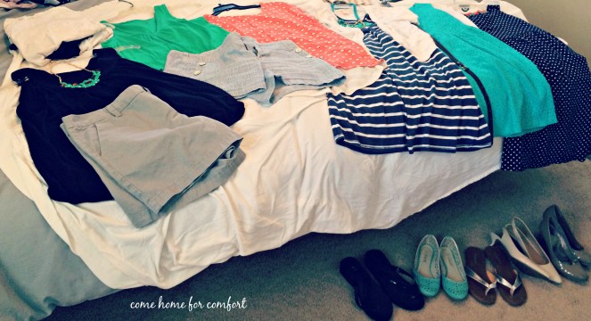 packing for vacation