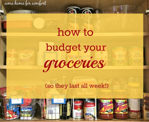 How to Budget your Groceries