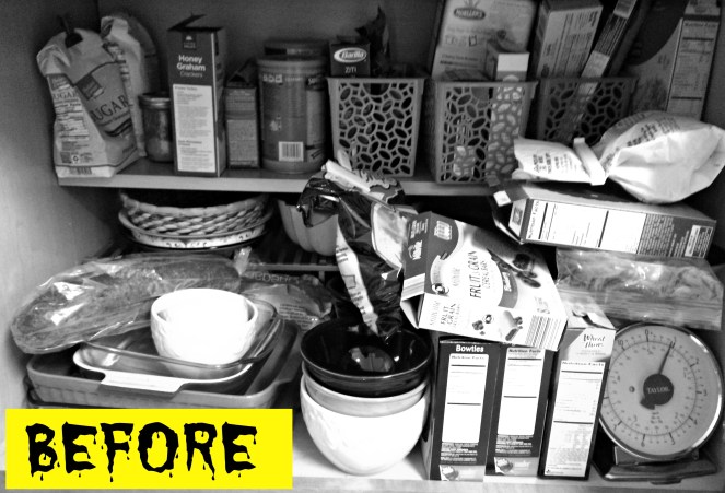 pantry before