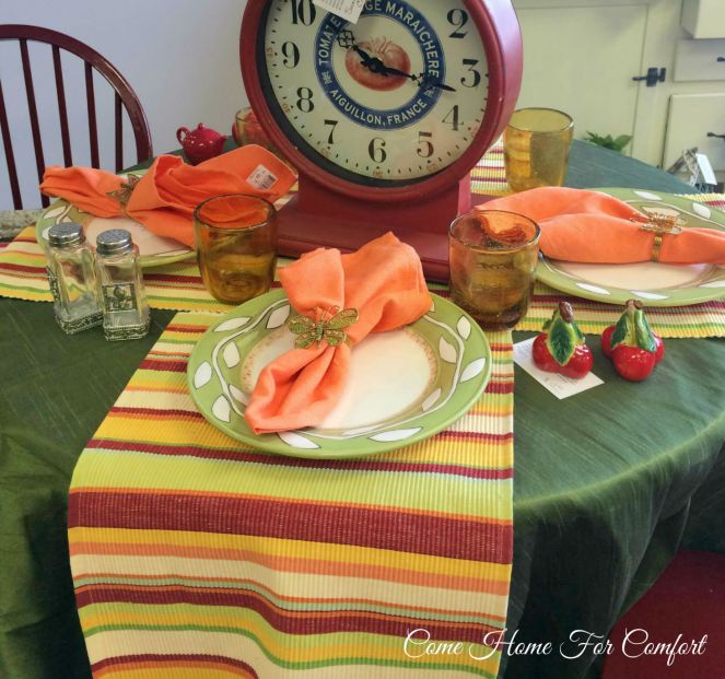 Setting A Summer Table