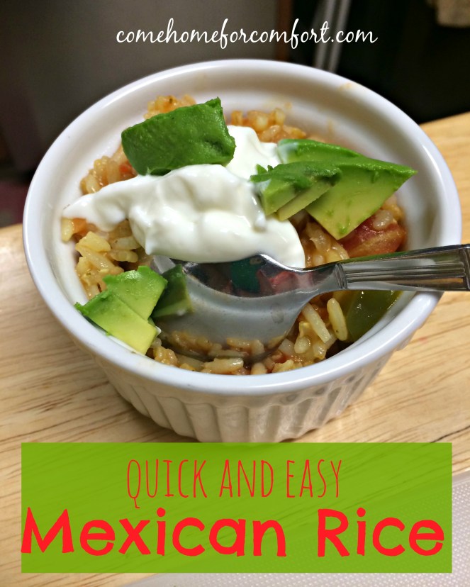 Quick and Easy Mexican Rice Come Home For Comfort