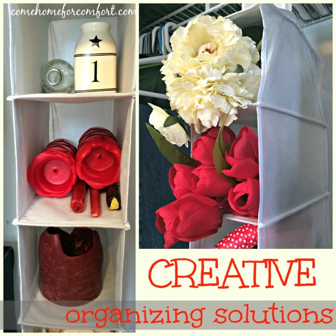 Creative Organizing Solutions Come Home For Comfort