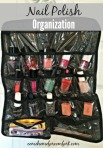 How to organize nail polish Come Home For Comfort
