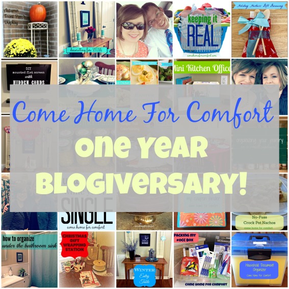One Year Blogiversary Pic