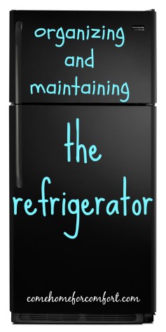 How to organize your refrigerator Come Home For Comfort 4