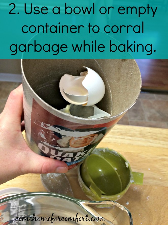 Tips for keeping your kitchen clean while baking Come Home For Comfort