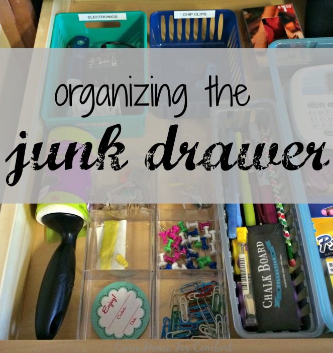 Organize The Junk Drawer via ComeHomeForComfort.com 6