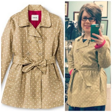 Belted Trench Coat from Target via ComeHomeForComfort.com