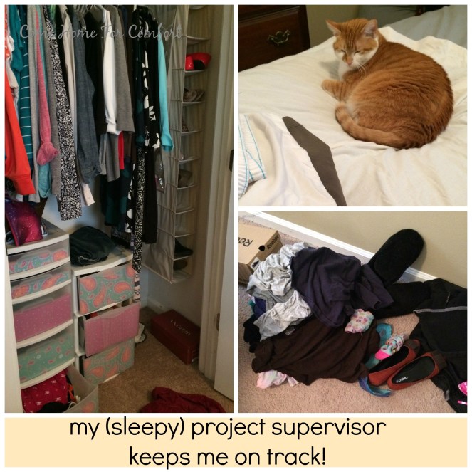 Switching out your clothes for the new season via ComeHomeForComfort.com