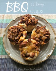 BBQ Turkey Cups via ComeHomeForComfort.com