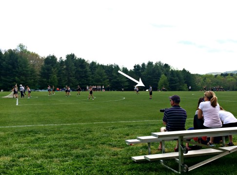 Paul Refereeing Lacross