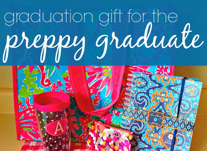 Graduation Gift Idea Preppy Graduate Version via ComeHomeForComfort.com