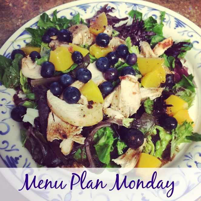 Menu Plan via ComeHomeForComfort.com