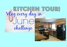 Vlog In June Challenge Cover Kitchen Tour