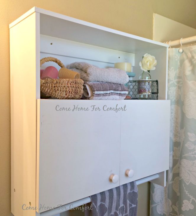 Bathroom Cabinet Re-Organization via ComeHomeForComfort.com 7