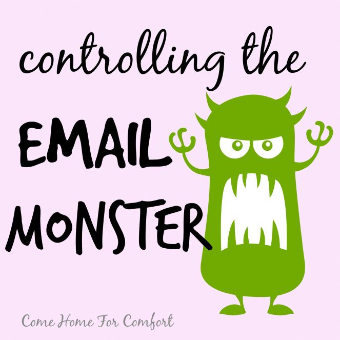 Controlling The Email Monster via ComeHomeForComfort.com