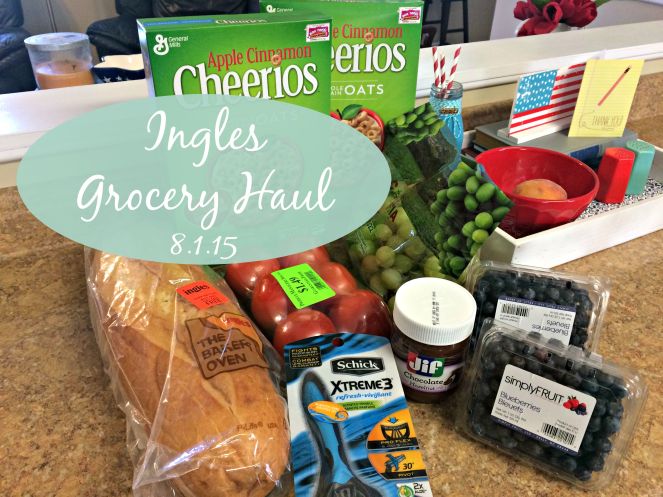 Ingles Grocery Haul 8.1.15 via ComeHomeForComfort