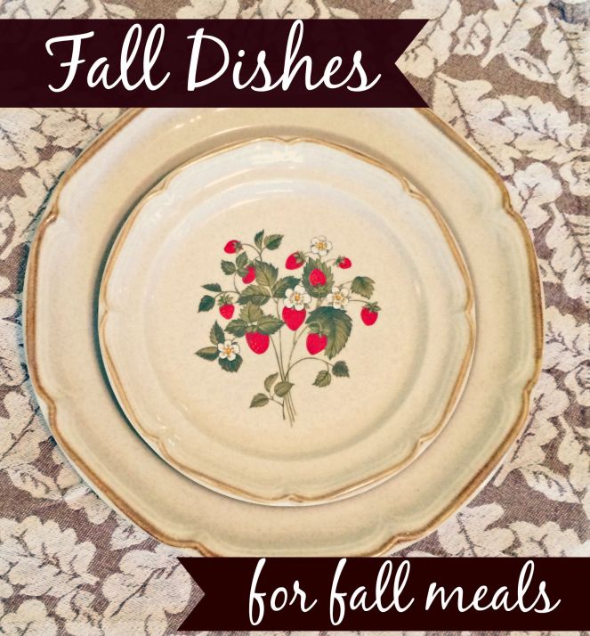 Fall dishes for fall meals via ComeHomeForComfort.com