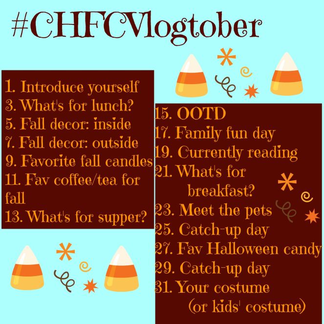 Vlogtober Prompts