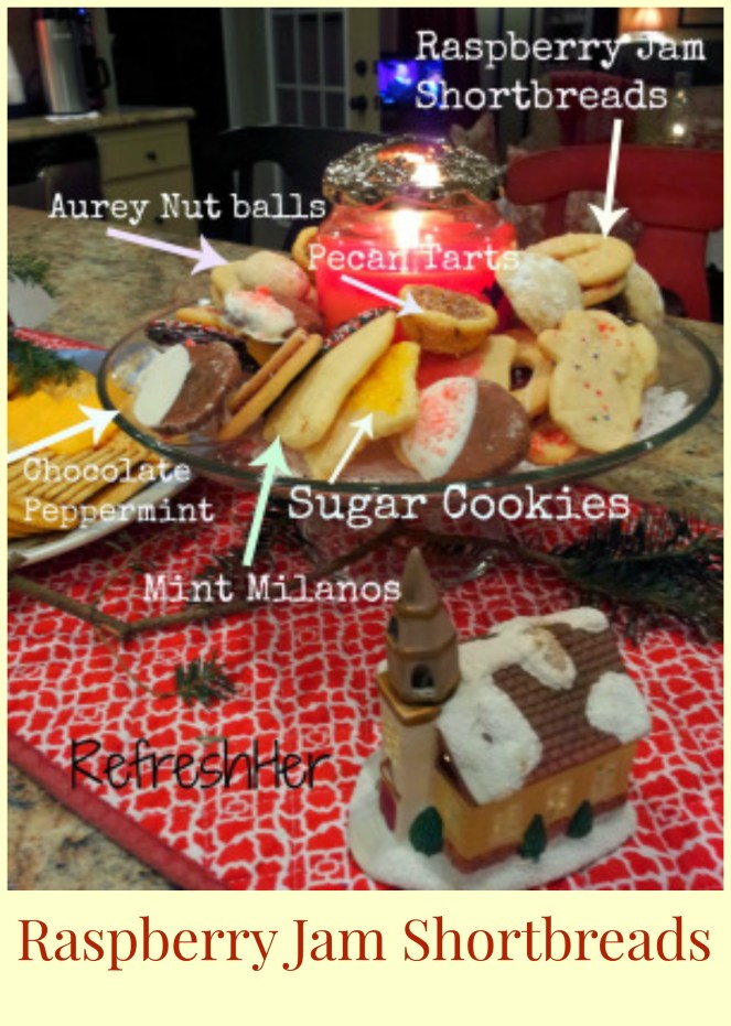 Rasberry Jam Shortbreads