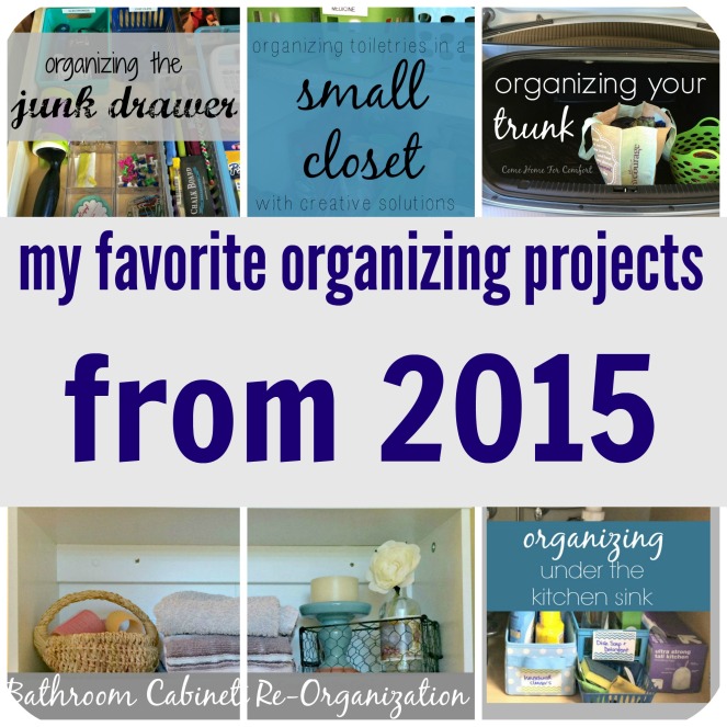 Organizing The Best of 2015
