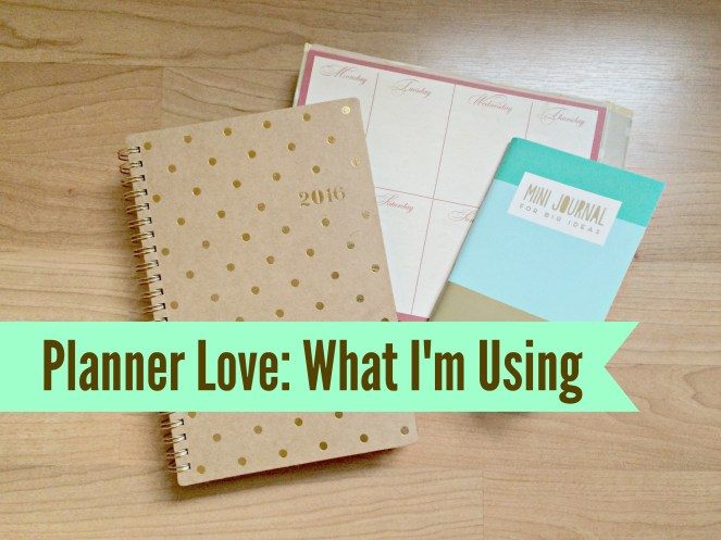 Planner Love What I'm Using