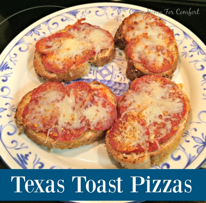 Texas Toast Pizzas