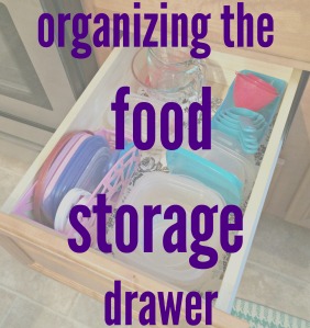 Food storage organization cover