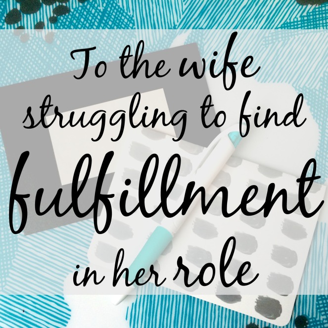 Do you struggle to find fulfillment in your role as a housewife via ComeHomeForComfort.com