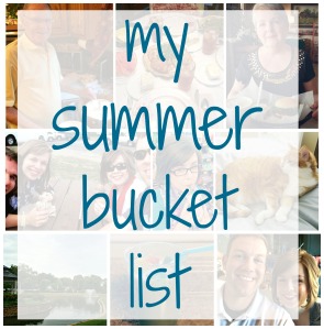 My Summer Bucket List via ComeHomeForComfort.com