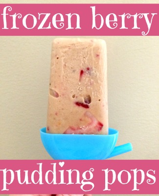 Frozen Berry Pudding Pops via ComeHomeForComfort.com