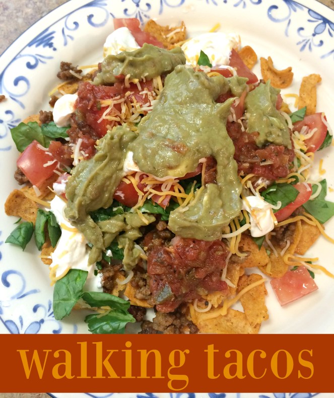 walking tacos via comehomeforcomfort.com
