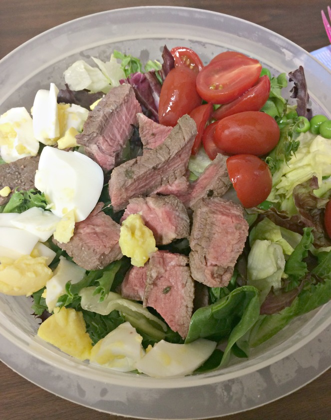 Steak Salad for a Work Day Lunch