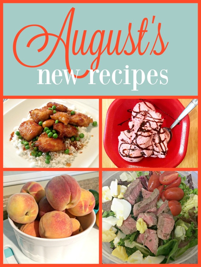 What we ate in August including new recipes we'll make again! via ComeHomeForComfort.com