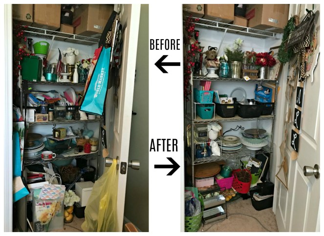 Closet Organization | Before And After – Come Home For Comfort