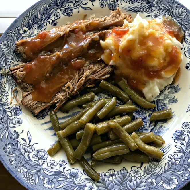 Menu Plan Monday Yankee Pot Roast